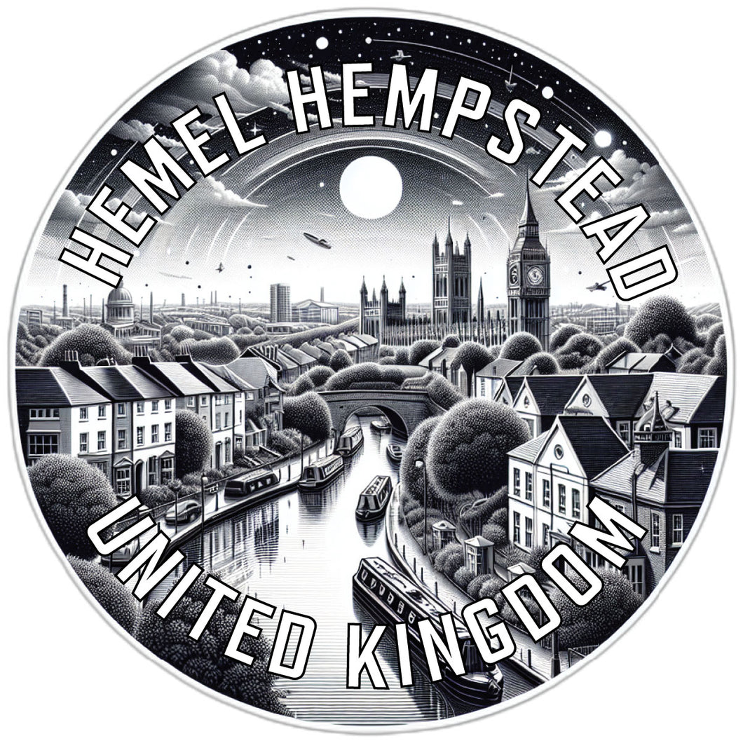 Hemel Hempstead United Kingdom Souvenir Die Cut Flat Magnet 2-Inch