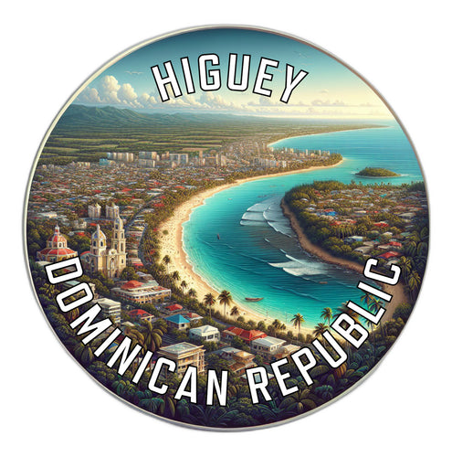 Higuey Dominican Republic Souvenir Vinyl Decal Sticker 6-Inch