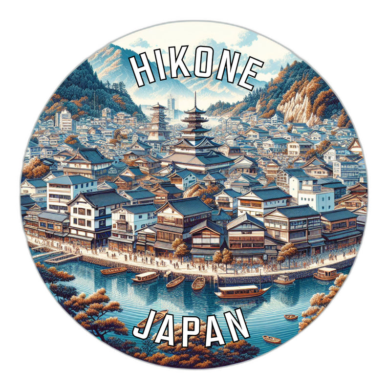 Hikone Japan Souvenir Vinyl Decal Sticker 4-Inch
