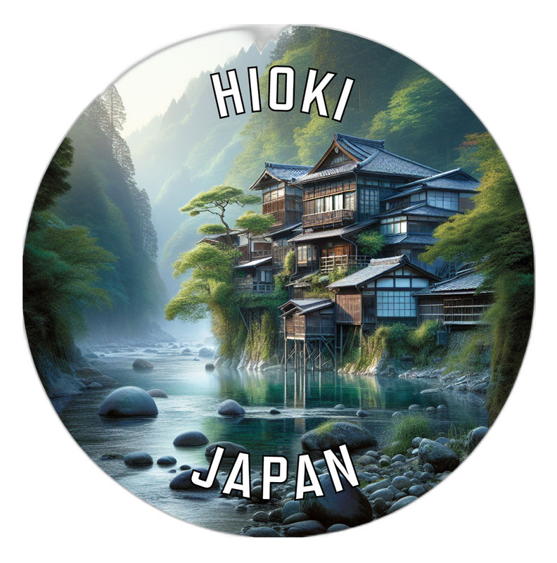 Hioki Japan Souvenir Vinyl Decal Sticker 2-Inch