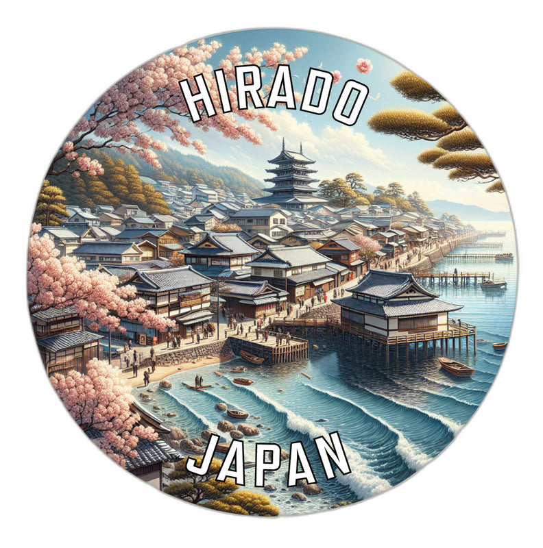 Hirado Japan Souvenir Vinyl Decal Sticker 2-Inch