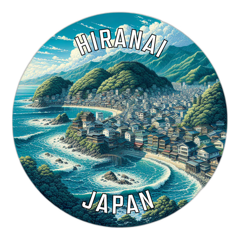Hiranai Japan Souvenir Die Cut Flat Magnet 2-Inch