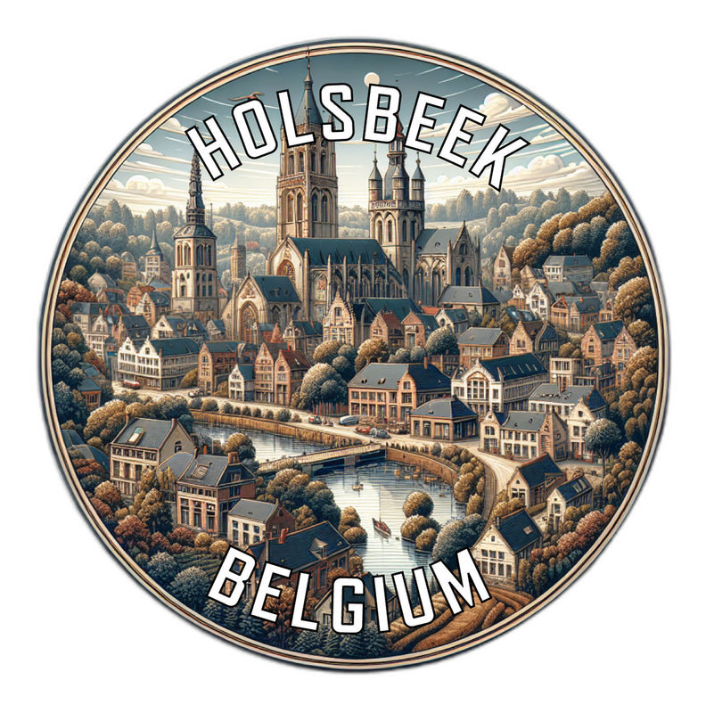 Holsbeek Belgium Souvenir Vinyl Decal Sticker 2-Inch