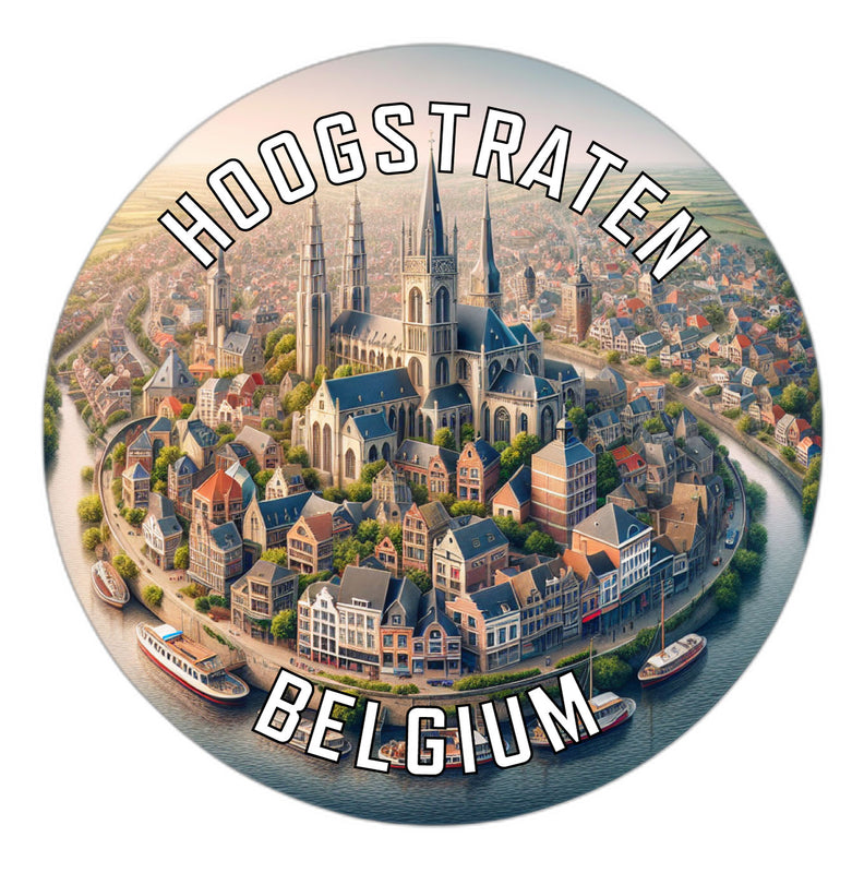 Hoogstraten Belgium Souvenir Vinyl Decal Sticker 2-Inch