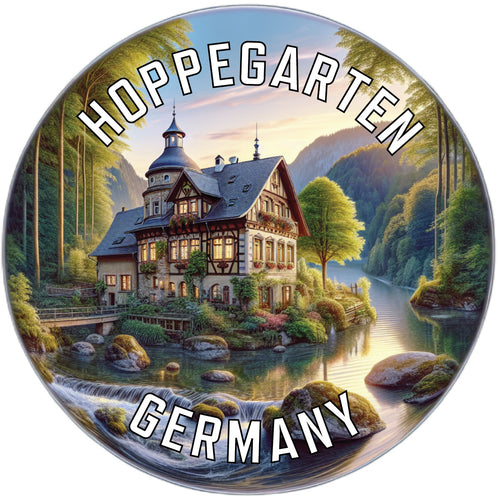 Hoppegarten Germany Souvenir Die Cut Flat Magnet 2-Inch