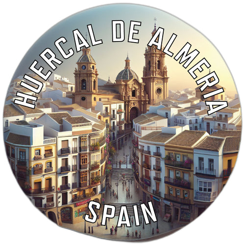 Huercal de Almeria Spain Souvenir Die Cut Flat Magnet 2-Inch