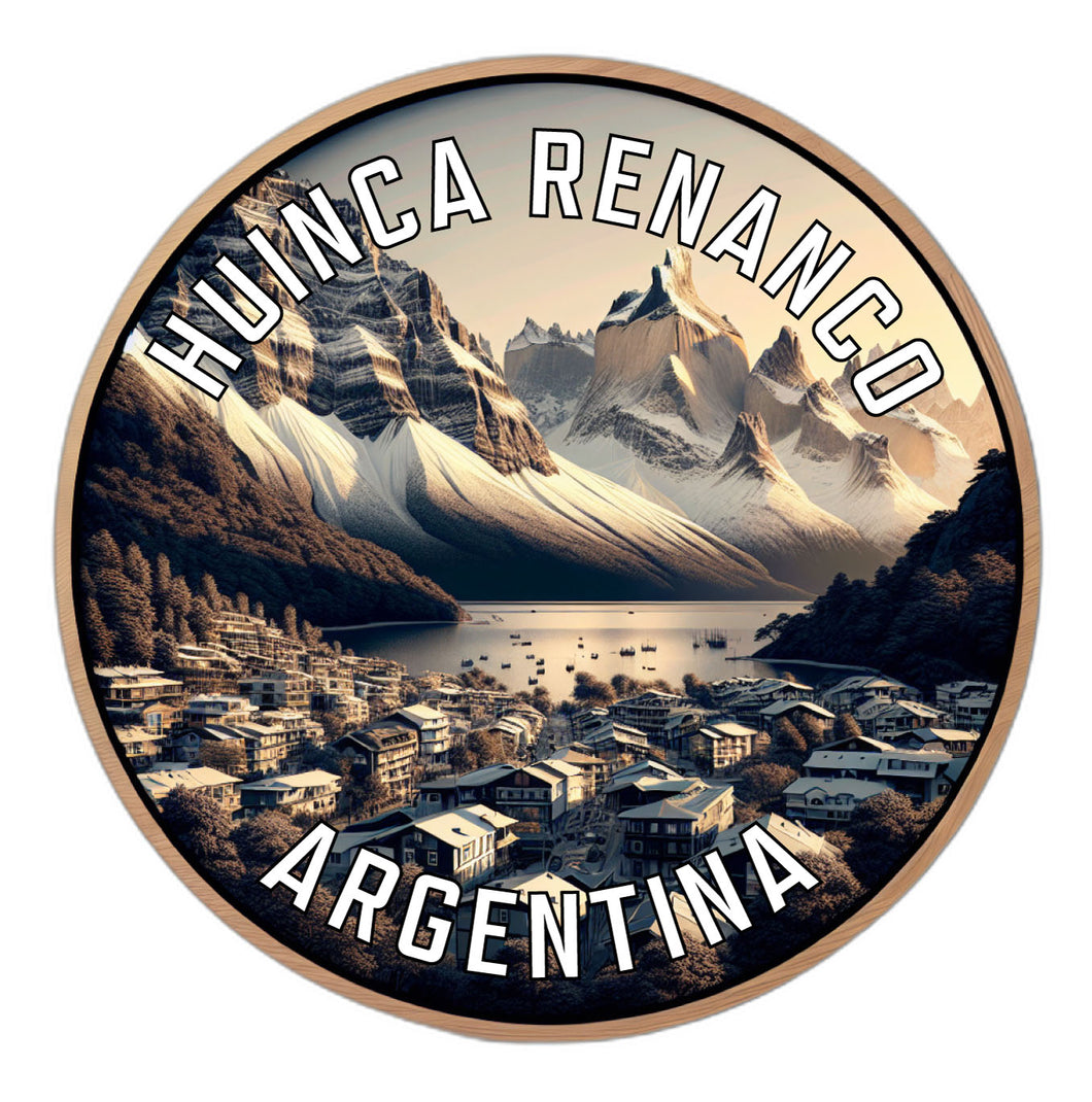 Huinca Renanco Argentina Souvenir Die Cut Flat Magnet 2-Inch