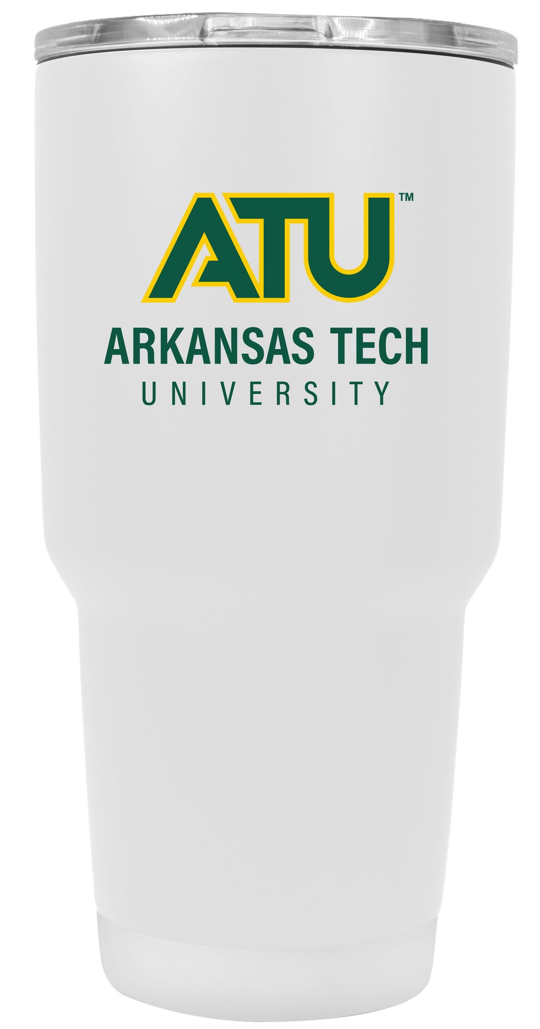 Arkansas Tech University 24 oz Insulated Stainless Steel Tumbler White Officially Licensed Collegiate Product 2-Pack