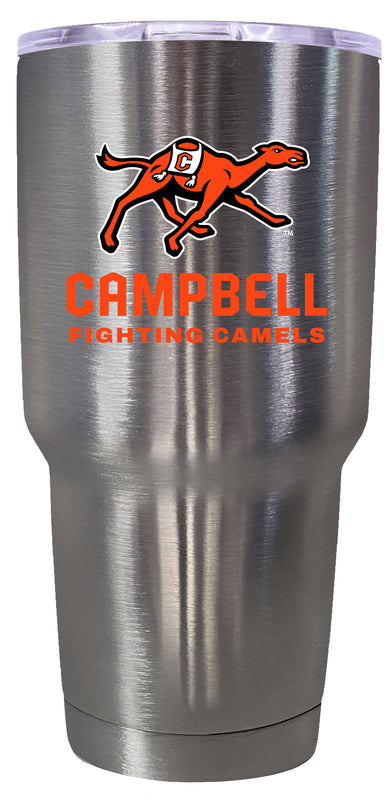 Campbell University Fighting Camels Mascot Logo Tumbler - 24oz Color-Choice Insulated Stainless Steel Mug