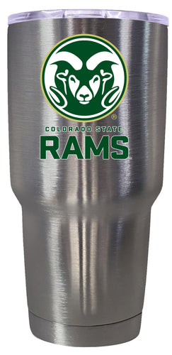 Colorado State Rams Mascot Logo Tumbler - 24oz Color-Choice Insulated Stainless Steel Mug