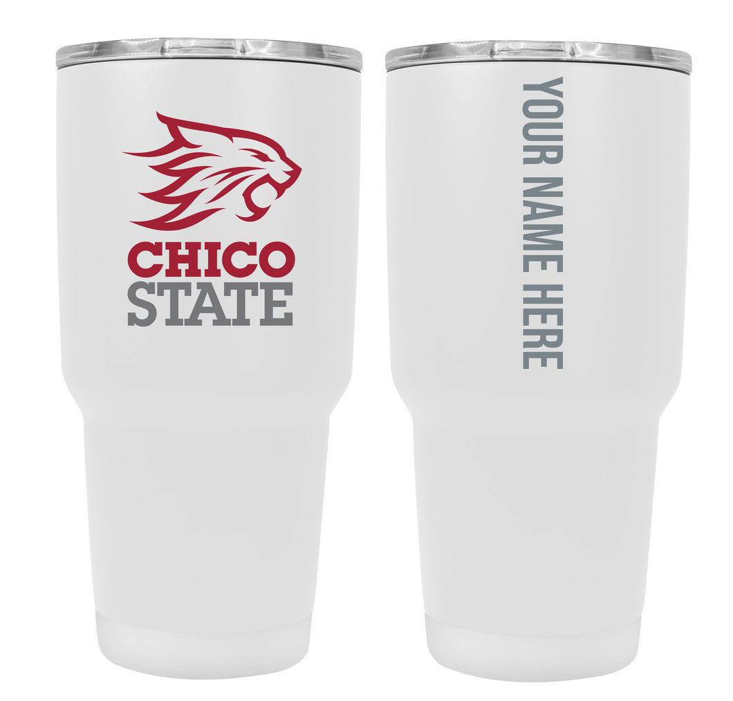 California State University, Chico Customizable 24 oz Insulated Stainless Steel Tumbler Officially Licensed Collegiate Product 2-Pack