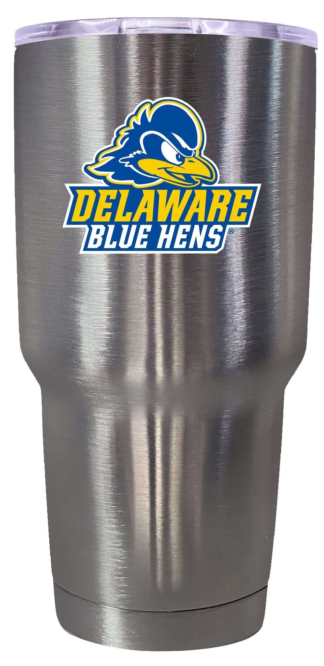 Delaware Blue Hens Mascot Logo Tumbler - 24oz Color-Choice Insulated Stainless Steel Mug