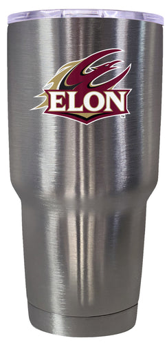 Elon University Mascot Logo Tumbler - 24oz Color-Choice Insulated Stainless Steel Mug