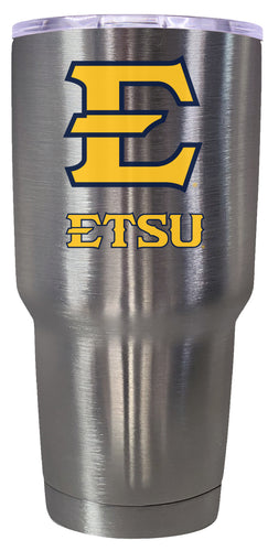 East Tennessee State University Mascot Logo Tumbler - 24oz Color-Choice Insulated Stainless Steel Mug