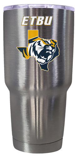 East Texas Baptist University Mascot Logo Tumbler - 24oz Color-Choice Insulated Stainless Steel Mug