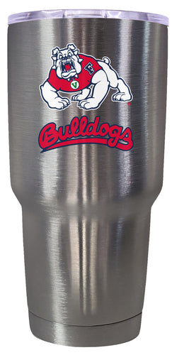 Fresno State Bulldogs Mascot Logo Tumbler - 24oz Color-Choice Insulated Stainless Steel Mug