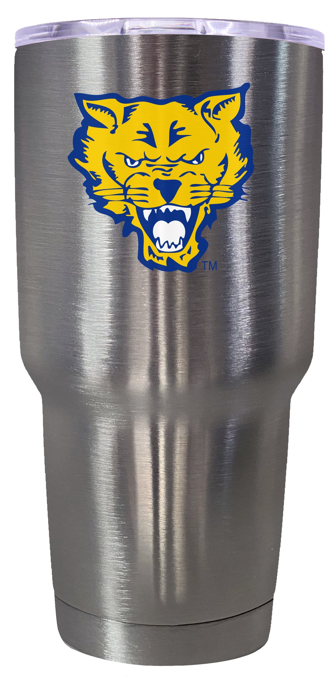 Fort Valley State University Mascot Logo Tumbler - 24oz Color-Choice Insulated Stainless Steel Mug