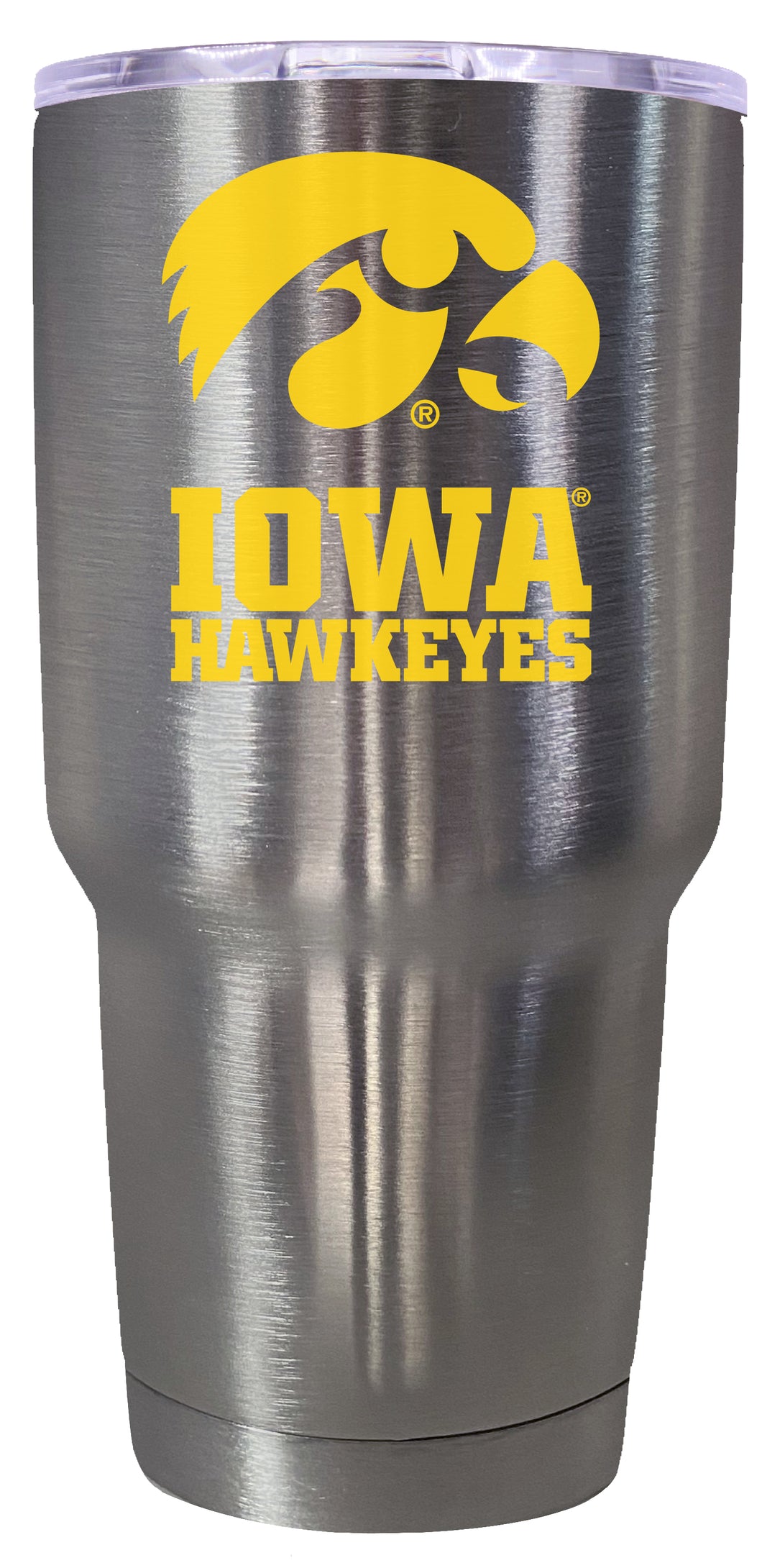 Iowa Hawkeyes Mascot Logo Tumbler - 24oz Color-Choice Insulated Stainless Steel Mug