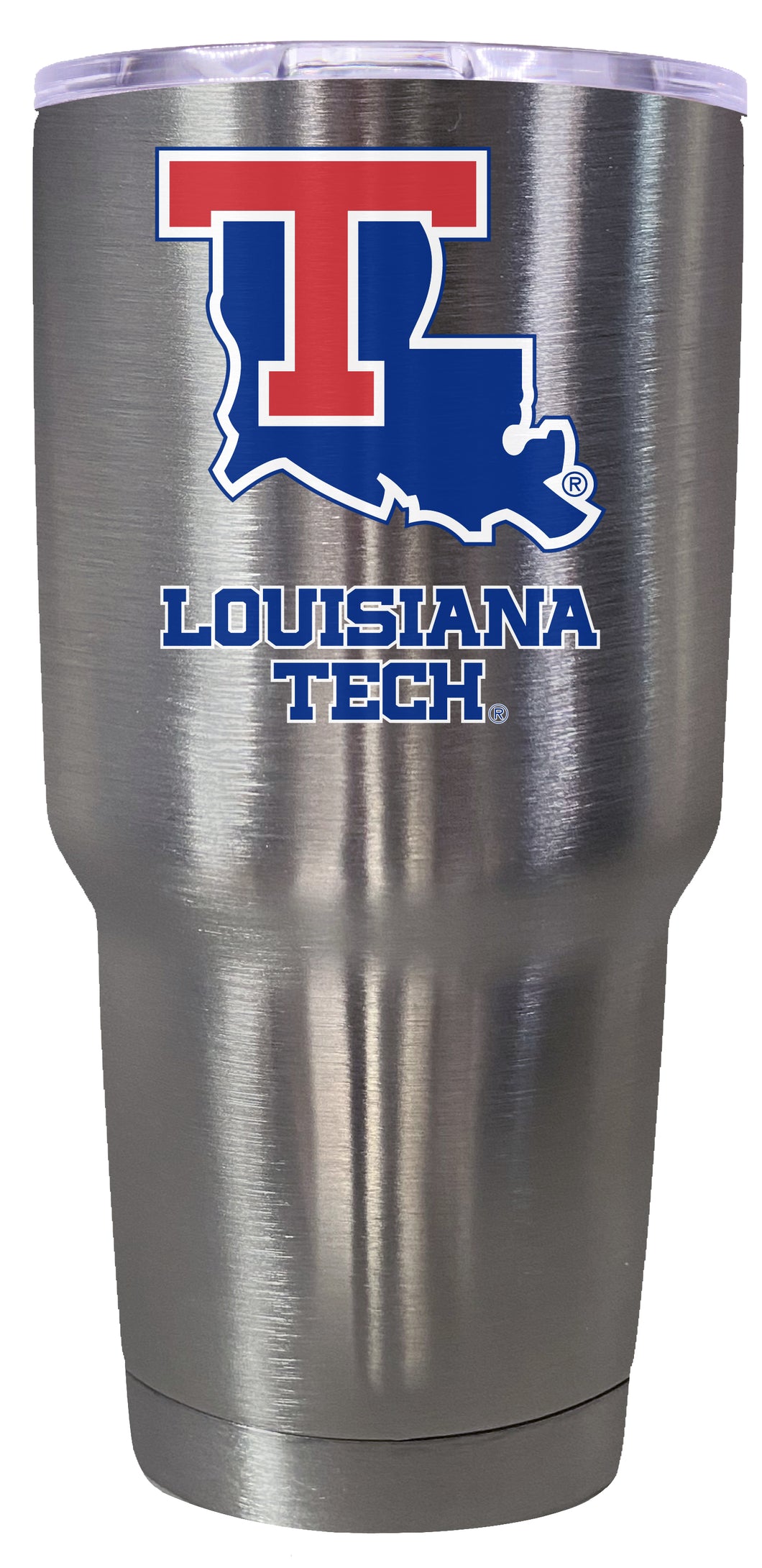 Louisiana Tech Bulldogs Mascot Logo Tumbler - 24oz Color-Choice Insulated Stainless Steel Mug