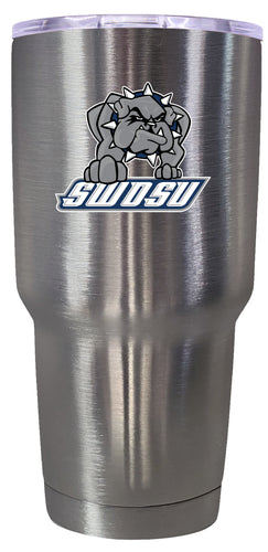 Southwestern Oklahoma State University Mascot Logo Tumbler - 24oz Color-Choice Insulated Stainless Steel Mug