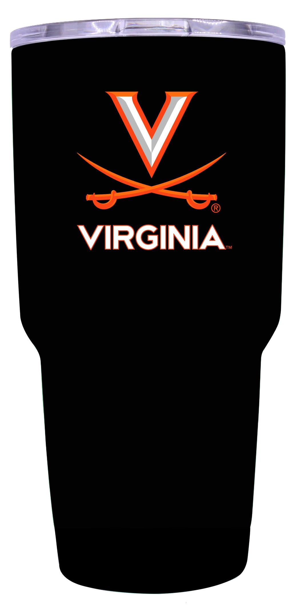 Virginia Cavaliers Mascot Logo Tumbler - 24oz Color-Choice Insulated Stainless Steel Mug