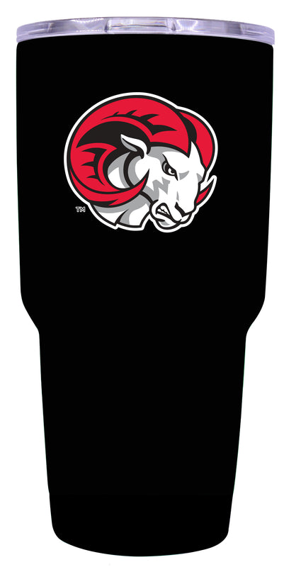 Winston Salem State 24 oz Insulated Stainless Steel Tumbler Black Officially Licensed Collegiate Product Single