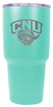 Load image into Gallery viewer, Christopher Newport Captains 24 oz Engraved Insulated Stainless Steel Tumbler Officially Licensed
