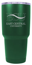 Load image into Gallery viewer, East Central University Tigers 24 oz Engraved Insulated Stainless Steel Tumbler Officially Licensed
