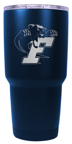Ferrum College 24 oz Engraved Insulated Stainless Steel Tumbler Navy Officially Licensed 2-Pack