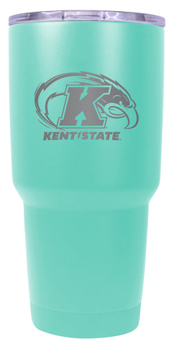 Kent State University 24 oz Engraved Insulated Stainless Steel Tumbler Seafoam Officially Licensed Single