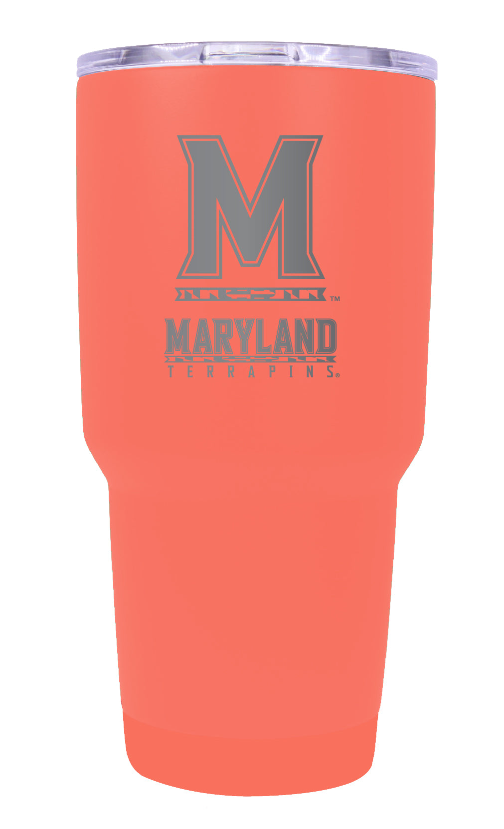 Maryland Terrapins Premium Laser Engraved Tumbler - 24oz Stainless Steel Insulated Mug Choose Your Color