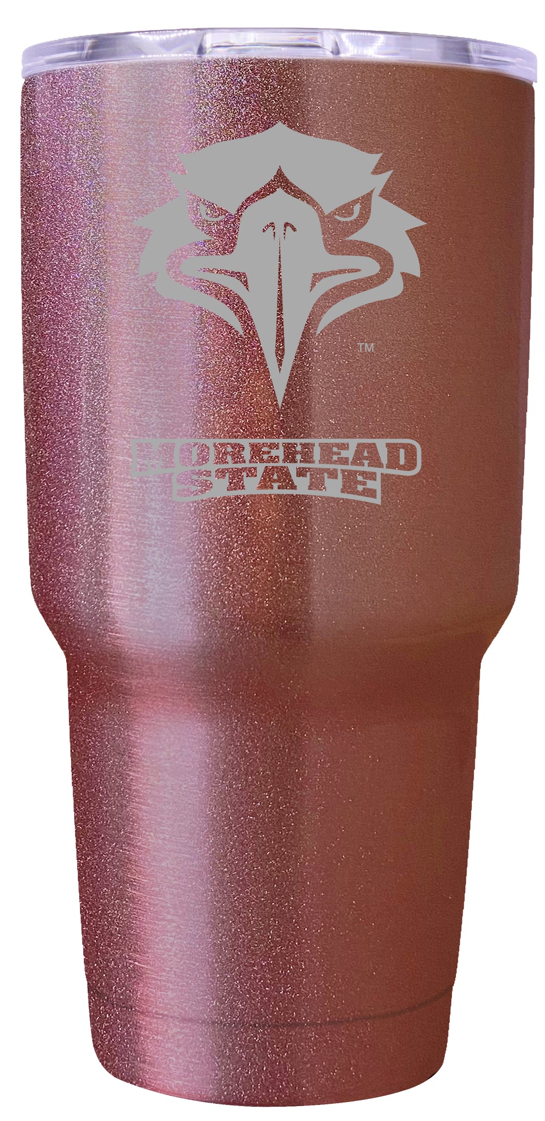 Morehead State University Premium Laser Engraved Tumbler - 24oz Stainless Steel Insulated Mug Rose Gold