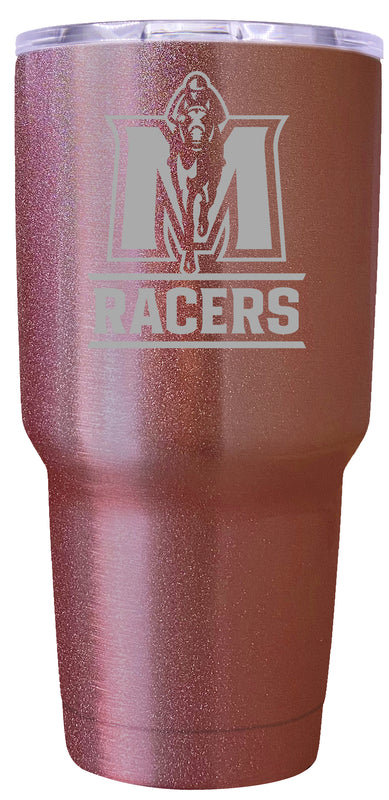 Murray State University Premium Laser Engraved Tumbler - 24oz Stainless Steel Insulated Mug Rose Gold