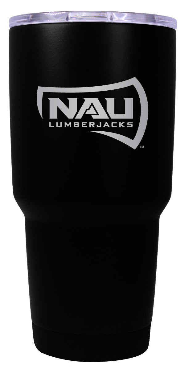 Northern Arizona University 24 oz Engraved Insulated Stainless Steel Tumbler Black Officially Licensed Single