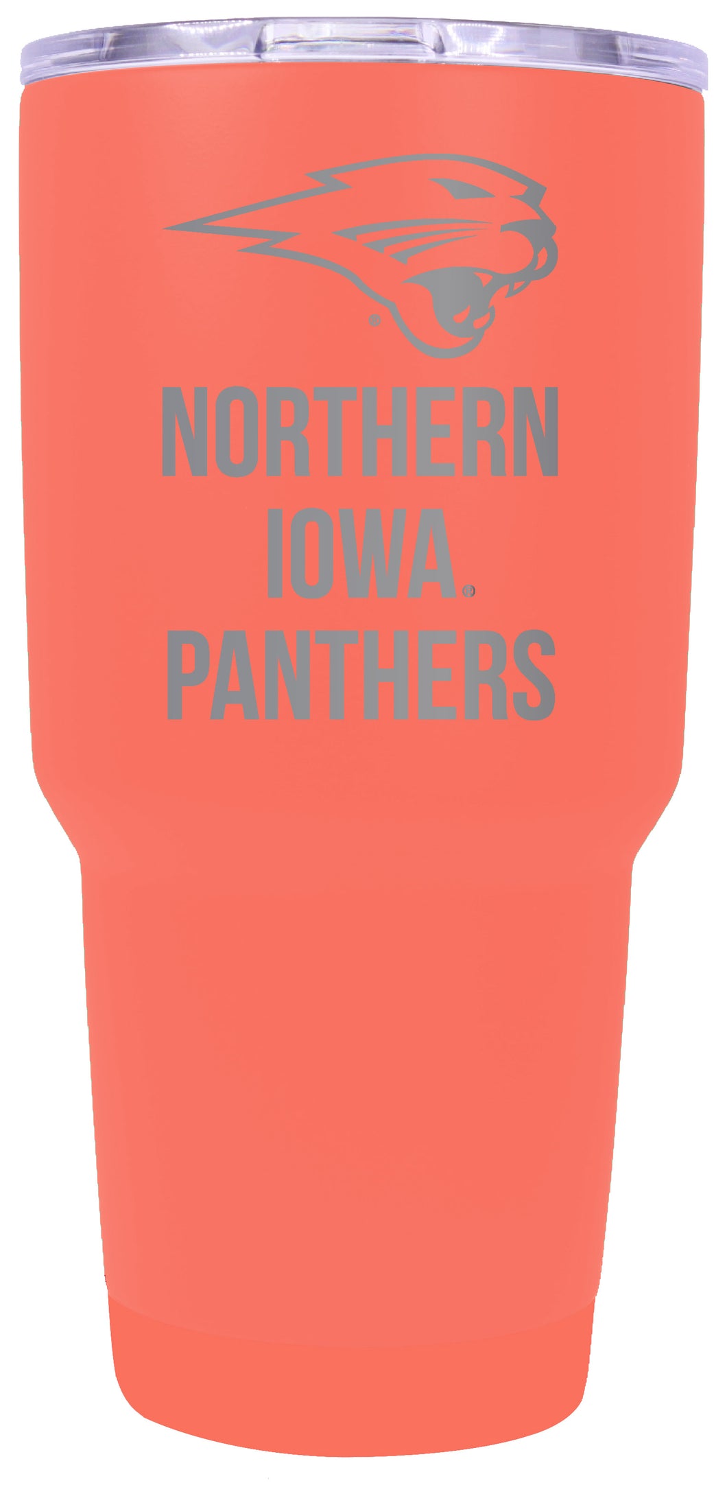 Northern Iowa Panthers Premium Laser Engraved Tumbler - 24oz Stainless Steel Insulated Mug Choose Your Color.