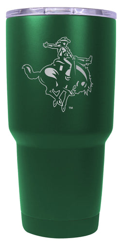 Northwestern Oklahoma State University 24 oz Engraved Insulated Stainless Steel Tumbler Green Officially Licensed Single