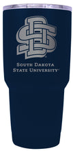 Load image into Gallery viewer, South Dakota State Jackrabbits Premium Laser Engraved Tumbler - 24oz Stainless Steel Insulated Mug Choose Your Color.
