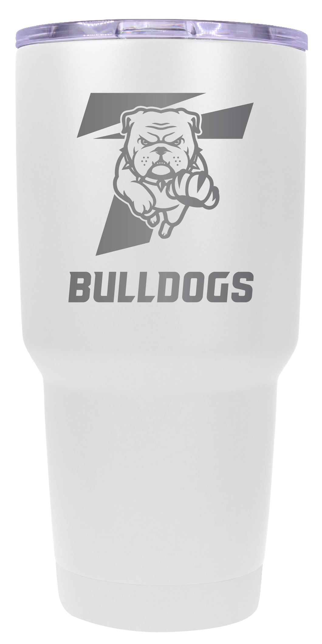 Truman State University 24 oz Engraved Insulated Stainless Steel Tumbler White Officially Licensed 2-Pack