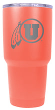 Load image into Gallery viewer, Utah Utes 24 oz Engraved Insulated Stainless Steel Tumbler Officially Licensed
