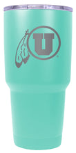 Load image into Gallery viewer, Utah Utes 24 oz Engraved Insulated Stainless Steel Tumbler Officially Licensed
