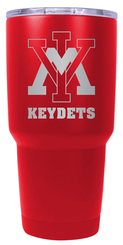 VMI Keydets 24 oz Engraved Insulated Stainless Steel Tumbler Red Officially Licensed Single