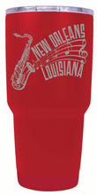 Load image into Gallery viewer, New Orleans Louisiana Souvenir 24 oz Engraved Insulated Stainless Steel Tumbler
