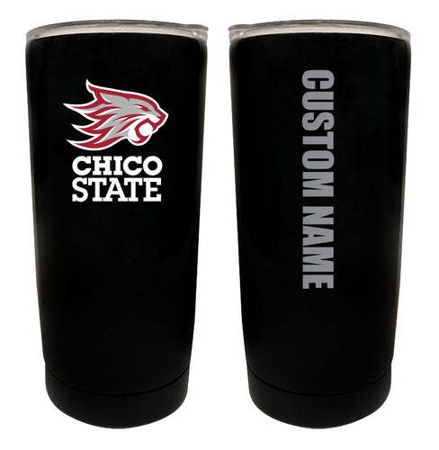 California State University, Chico Customizable 16 oz Stainless Steel Insulated Tumbler Officially Licensed Collegiate Product Single