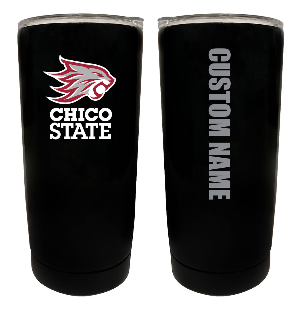 California State University, Chico Customizable 16 oz Stainless Steel Insulated Tumbler Officially Licensed Collegiate Product Single