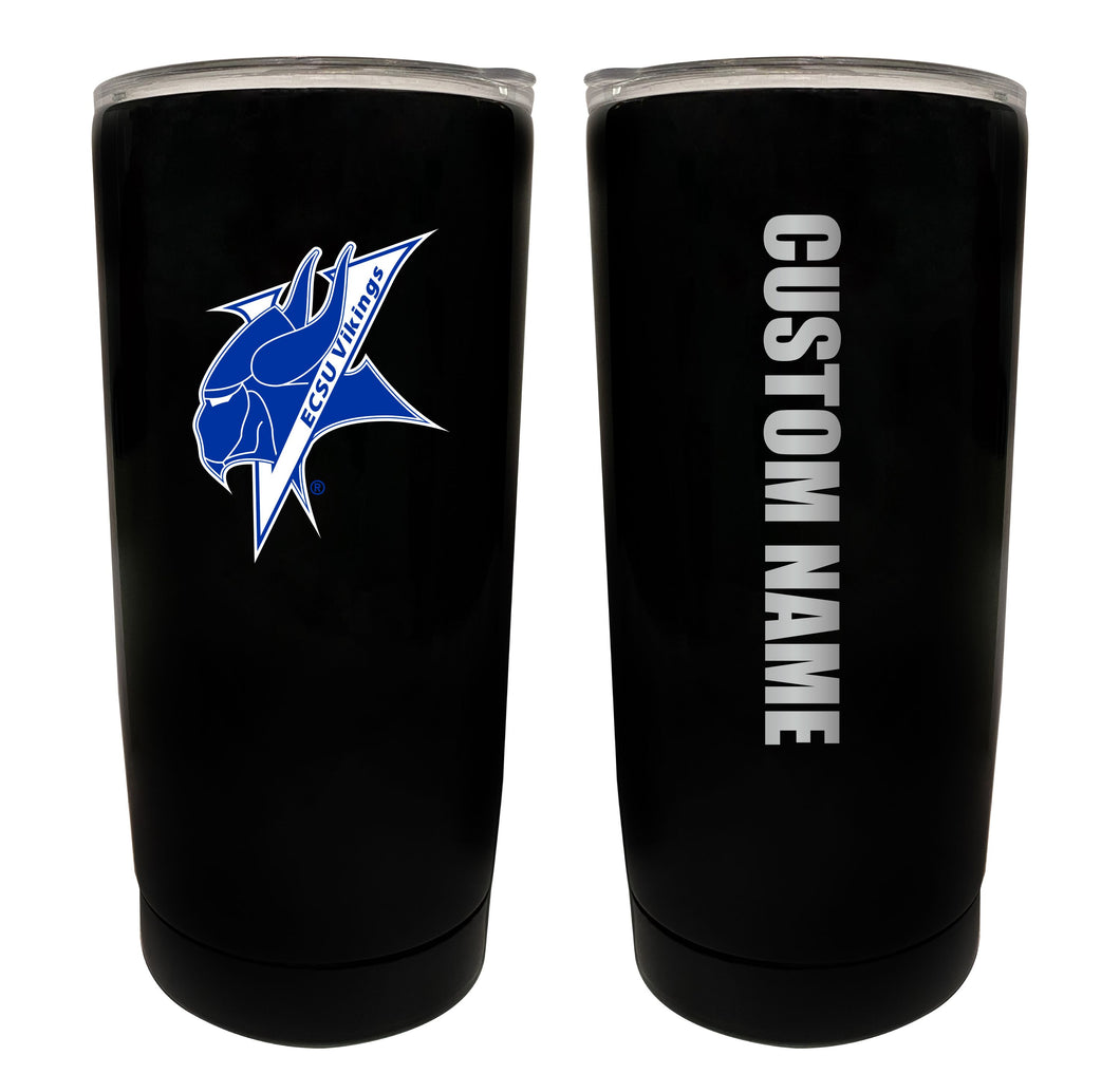 Elizabeth City State University Customizable 16 oz Stainless Steel Insulated Tumbler Officially Licensed Collegiate Product 2-Pack