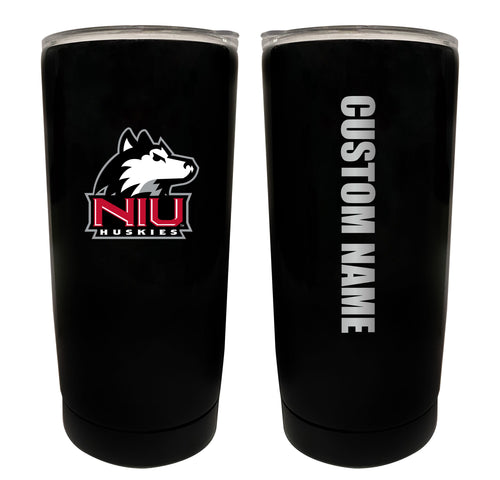 Northern Illinois Huskies Customizable 16 oz Stainless Steel Insulated Tumbler Officially Licensed Collegiate Product Single