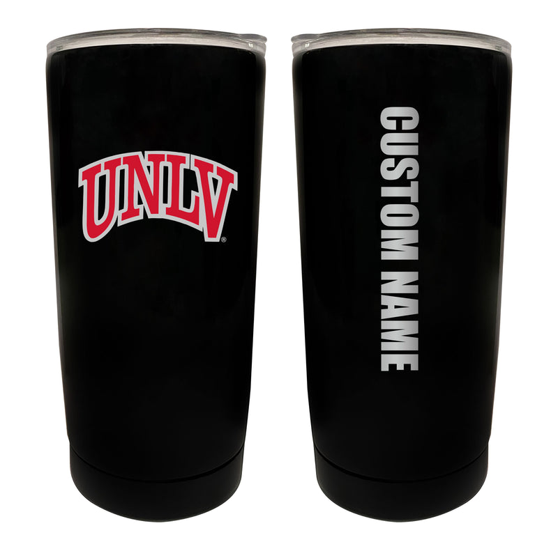 UNLV Rebels Customizable 16 oz Stainless Steel Insulated Tumbler Officially Licensed Collegiate Product Single