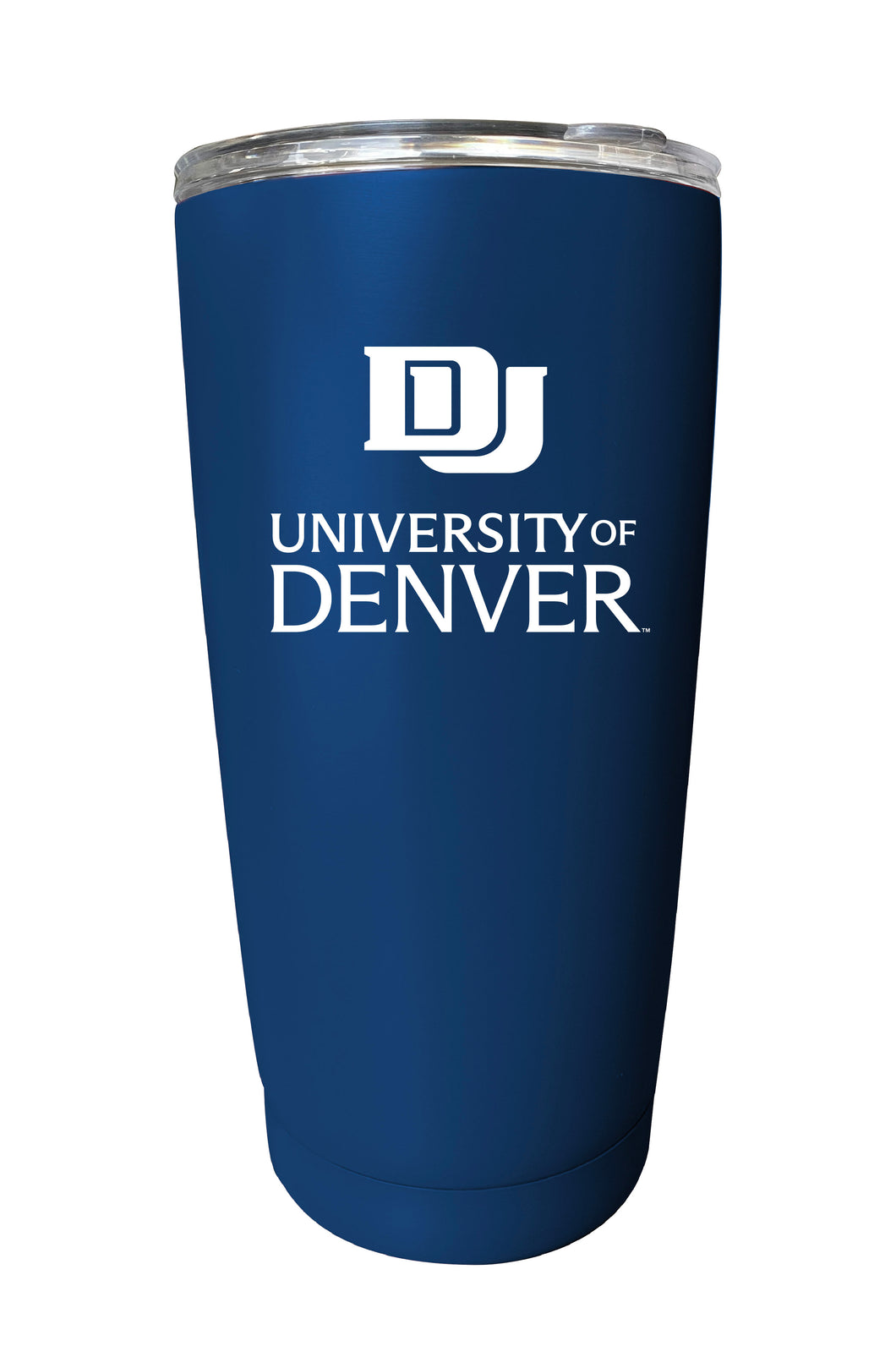 University of Denver Pioneers NCAA Insulated Tumbler - 16oz Stainless Steel Travel Mug Choose Your Color