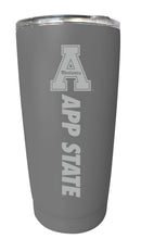 Load image into Gallery viewer, Appalachian State NCAA Laser-Engraved Tumbler - 16oz Stainless Steel Insulated Mug Choose Your Color
