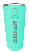 Load image into Gallery viewer, Appalachian State NCAA Laser-Engraved Tumbler - 16oz Stainless Steel Insulated Mug Choose Your Color

